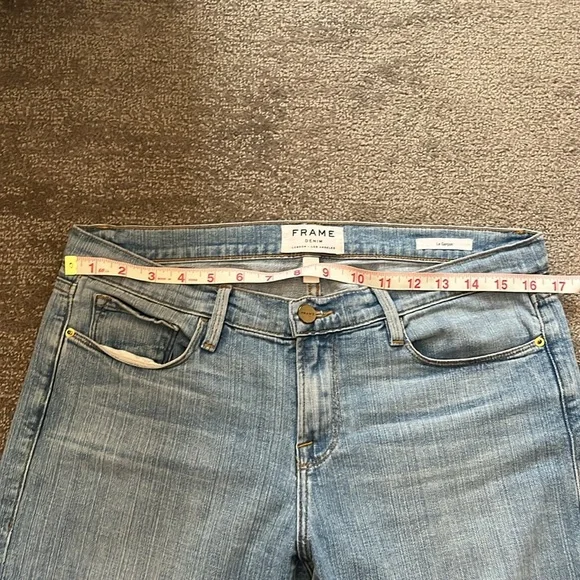 Frame Denim Le Garçon Size 28 - Picture 4 of 11